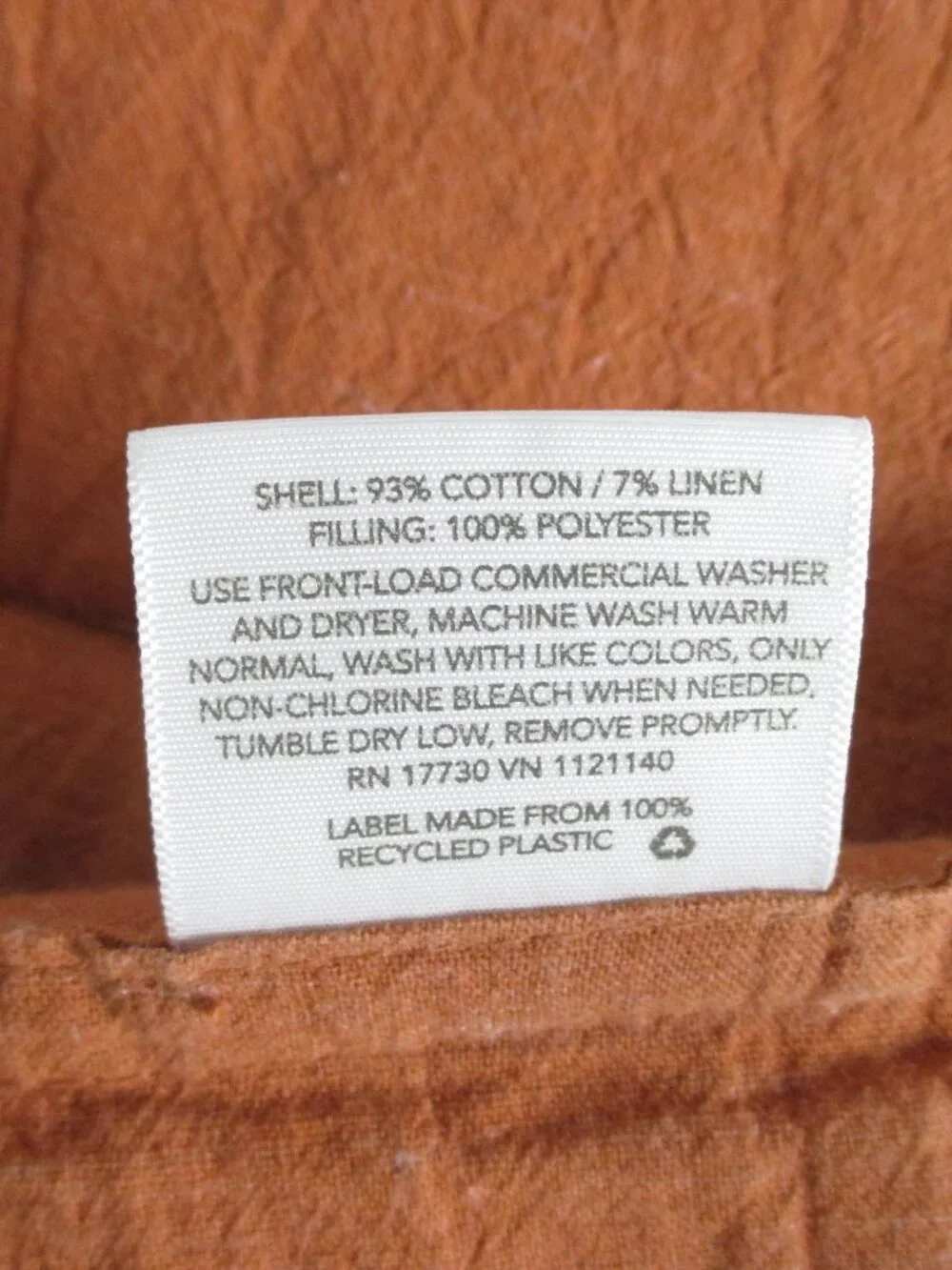 THRESHOLD LINEN BLEND COMFORTER